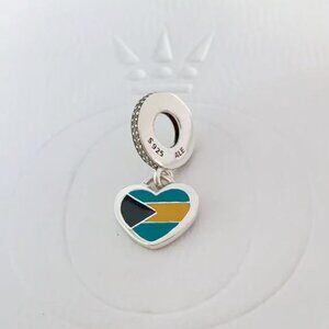 Pandora Exclusive Bahamas Flag Charm